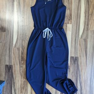 Navy jumpsuit